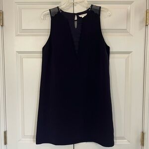 Blu Spero Navy Shift Dress, Size Medium
